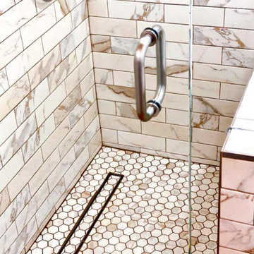 Chic Shower Bathroom Remodel