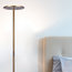 Brightech Sky Flux LED Torchiere Floor Lamp, Brass