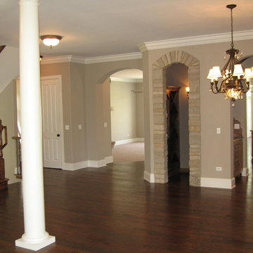 Custom Floor Plan By DJK Custom Homes In Downtown Naperville