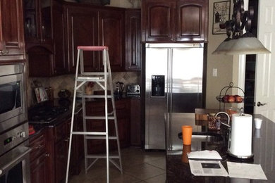 Sugarland Home Kitchen Cabinet Removal and Re-Install