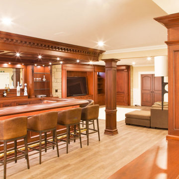 Custom Residential Bar in Mahwah, NJ.
