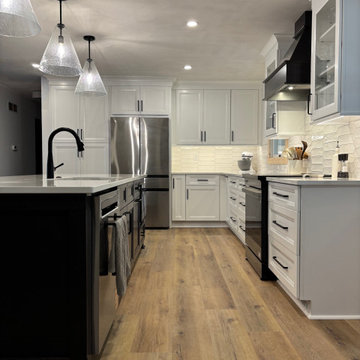 Kitchen with an Unexpected Pop!
