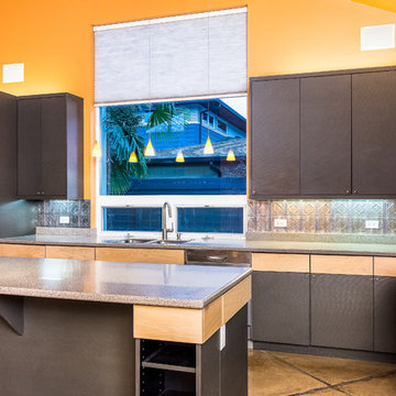 Custom built contemporary house