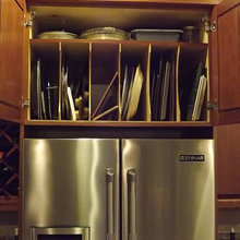 Baking sheet storage