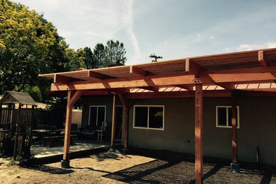 Inspiration for a craftsman patio remodel in San Luis Obispo