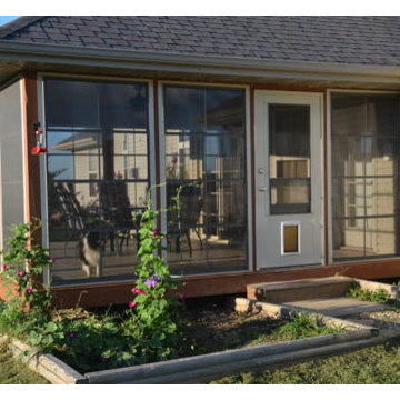 EzeBreeze Spaces - you can have best of a screened in porch and a sunroom in one