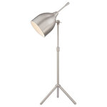 Lite Source - Lite Source LS-22808PS Ulric - One Light Desk Lamp - Metal Desk Lamp, Ps, E27 Type Cfl 11W.Ulric One Light Desk Polished Steel Metal *UL Approved: YES Energy Star Qualified: n/a ADA Certified: n/a  *Number of Lights: Lamp: 1-*Wattage:11w E27 CFL bulb(s) *Bulb Included:Yes *Bulb Type:E27 CFL *Finish Type:Polished Steel
