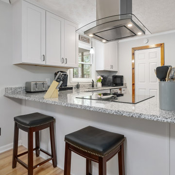 Shaker White Kitchen Remodel Aberdeen, NC