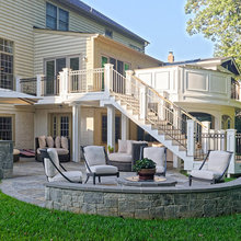 Backyard deck