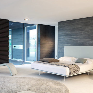 THIN Bed with Dragonfly Chair/Chaise and Pebble Table