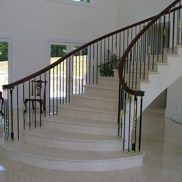 3_Classical Staircase for Elegant-Traditional Home, Alexandria VA 22315