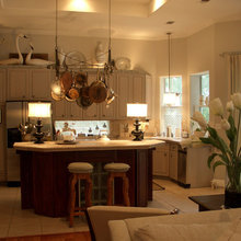 Display to Above Kitchen Cabinets