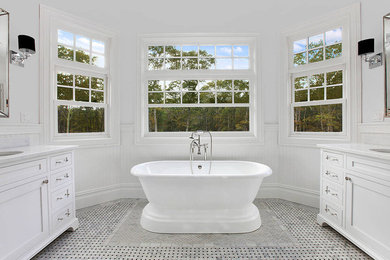 Inspiration for a timeless bathroom remodel in New York