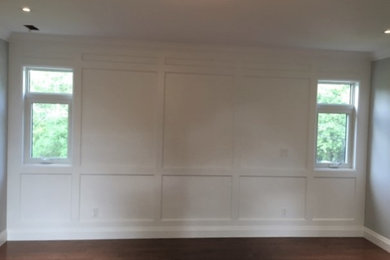 WAINSCOTING AND ACCENT WALL
