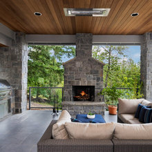 outdoor bbq area