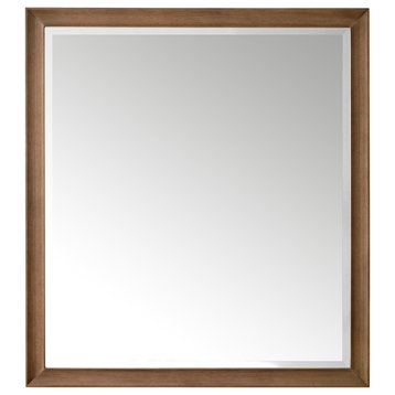 Glenbrooke 36" Mirror, White Wash Walnut