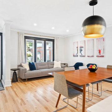 1930s Great Room Revamp - Minimalist Deco
