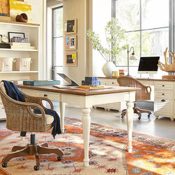 WINGATE RATTAN SWIVEL DESK CHAIR - Products
