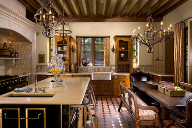 Inspiration for an eclectic kitchen remodel in Other
