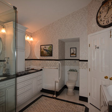 Glam Master Bath with Walk-in Tub