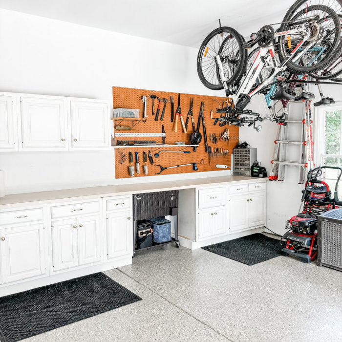Decluttered Garage Brings Peace