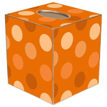 TB1564 - Giant Orange Dots Tissue Box Cover
