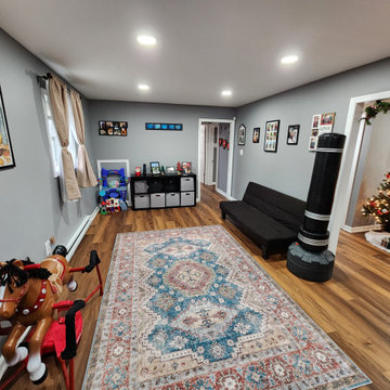 Basement Finish with bathroom