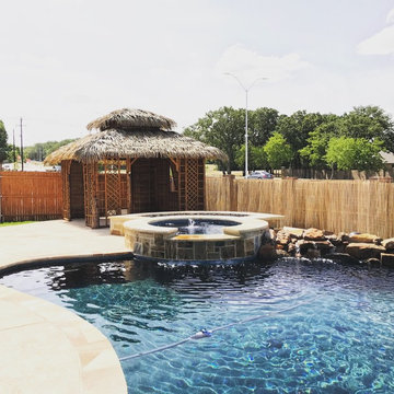 Custom Bamboo Thatch Cabana