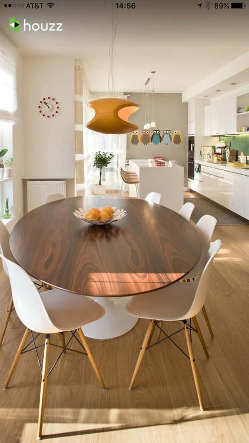 Saarinen Table Eames Chairs, Are Eames Dining Chairs Comfortable