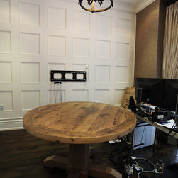 Round Reclaimed Wood Tables - Dining Tables
