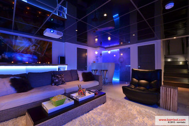 Inspiration for a basement remodel in Vancouver