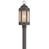 Andersons Forge, Outdoor Post Lantern, 21"