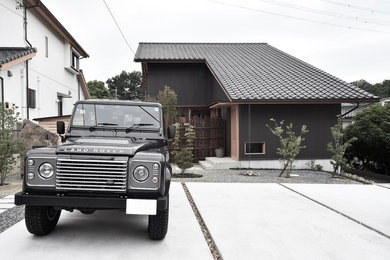他の地域にある和風のおしゃれな住まいの写真