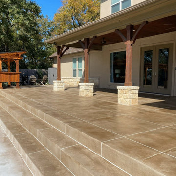 Concrete Overlay for Pool and Patio