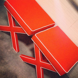 Custom X Benches - Footstools And Ottomans