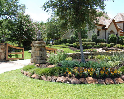 Stone Flower Beds Ideas, Pictures, Remodel and Decor