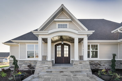 Inspiration for an exterior home remodel in Salt Lake City