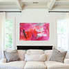 Original Abstract Painting by Trixie Pitts "Morning Joe" 60"x36"