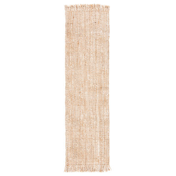 Safavieh Vintage Leather Collection NF828A Rug, Natural/Beige, 2'3" X 8'