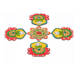 Wood Clay Flooring Decor - Sculptures