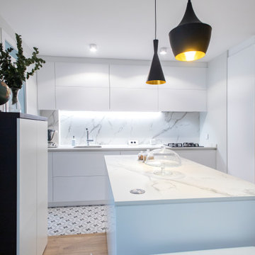 Reforma de cocina abierta en Barcelona: Gran Via