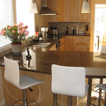 Extended breakfast bar