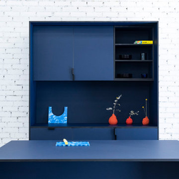 CUBRO - Blue kitchen