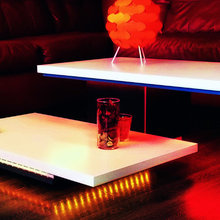 Modern LED Coffee Table - Adjustable