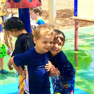 Portable Splash Pad for your backyard