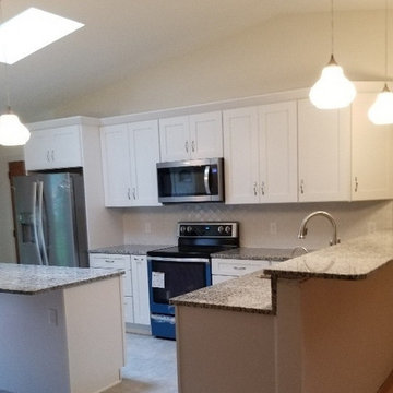 Transitional Kitchen Remodel Done in White