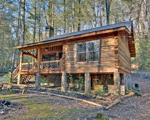 Log Cabin Metal Roof | Houzz