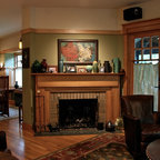 Chimney mantel ideas