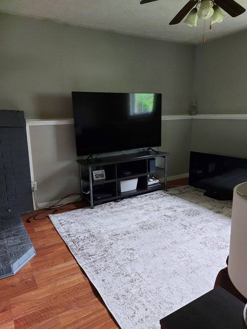 Mounting tv options/half wall
