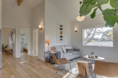 Living room - living room idea in Portland